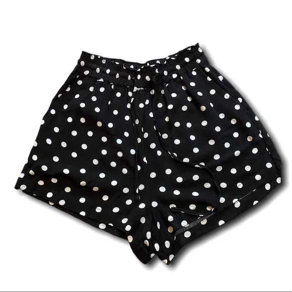 Garage polka dots flowy shorts - Picture 1 of 3
